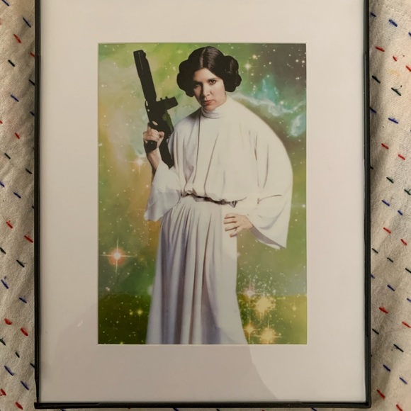 Original photoshop art Photo print of Princess Leia - Picture 3 of 6